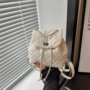 Весна и лето рюкзак мода 2024 лето красивый досуг иностранный стиль корейский нишевый тренд персонализированная сумка женская чёрный