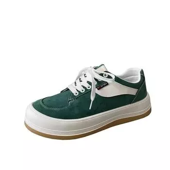 Весна и осень 2024 года. Модные кроссовки в корейском стиле. Женские повседневные парусиновые туфли. Кроссовки. 37 чёрный