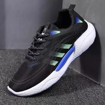 Весна и осень дышащие легкие повседневные студенческие кроссовки удобные корейские мужские модные кроссовки для бега 39 белый