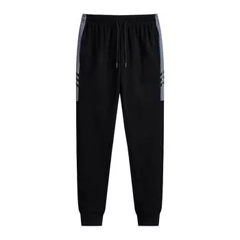 Весна и осень хлопок с кепкой шелк повседневные мужские спортивные брюки маленькая стопа тонкие обтягивающие брюки M