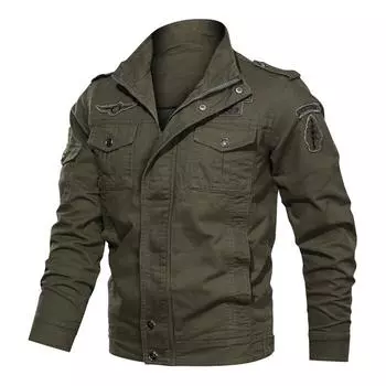Весна и осень Новая куртка Мужская куртка Весна и осень Рабочая одежда Большой размер M