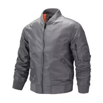 Весна и осень Новая куртка пилота Air Force MA1 мужская бейсбольная форма рабочая куртка большого размера S