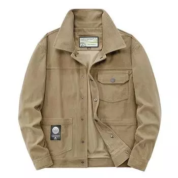 Весна и осень Новая мужская вельветовая куртка Мужская повседневная модная удобная трендовая мужская куртка M