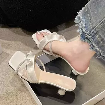 Весна и осень новые европейские и американские туфли на высоком каблуке сексуальные модные женские туфли-лодочки 35