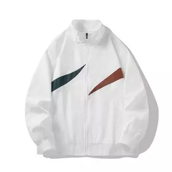 Весна и осень Новые куртки для активного отдыха, ветровки, свободная, модная и трендовая бейсбольная форма, мужские куртки, повседневные топы S