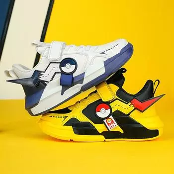 Весна и осень Новые мальчики Удобная мягкая подошва Модная спортивная обувь Детская дорожная обувь 28