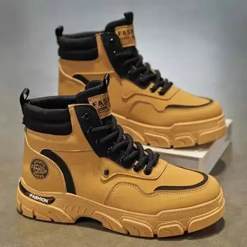 Весна и осень Новые мужские кроссовки для активного отдыха, альпинизма, спорта, высокие износостойкие кроссовки для отдыха и бега 39