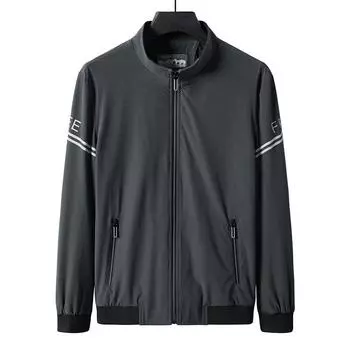 Весна и осень Новые спортивные куртки Мужские тонкие красивые куртки Весна и осень Большие размеры Свободная спортивная одежда M