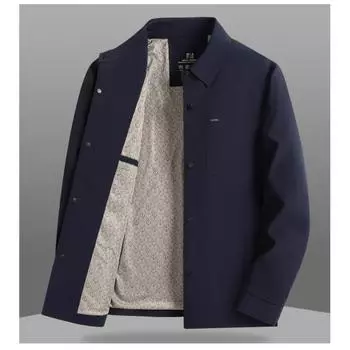 Весна и осень Новый лацкан Инструментальная версия Топ Средний и Молодежный Легкий Роскошный Деловой Повседневный Пиджак Пиджак 170 темно-синий