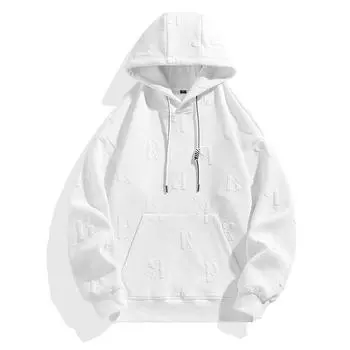 Весна и осень Новый модный бренд Прямая трансляция Популярный с капюшоном Модный повседневный Красивый топ Куртка Спортивная толстовка Свободный M