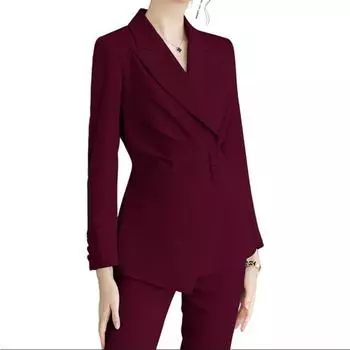 Весна и осень новый женский костюм женская куртка повседневный кардиган S