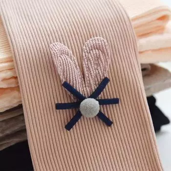 Весна и осень, облегающие брюки для девочек, детские леггинсы, хлопковый бархат, эластичный пояс, теплые леггинсы для девочек 140cm белый