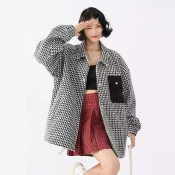 Весна и осень повседневный красивый парный пиджак модный бренд High Street мужской пиджак с лацканами S чёрный