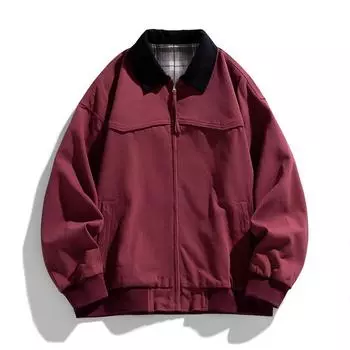 Весна и осень ретро нейтральный свободный пиджак мужской японский повседневный свободный топ пальто мужское пальто S