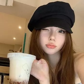 Весна и осень ретро повседневный однотонный интернет-знаменитость мода восьмиугольная шляпа дети японское лицо маленький мягкий полевой берет газетчика M55-58cm чёрный