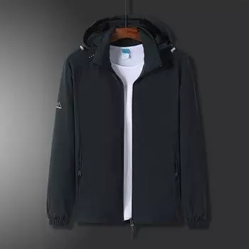 Весна и осень Уличная тонкая куртка для пары Мужская куртка ветрозащитная водонепроницаемая альпинистская одежда L
