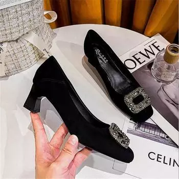 Весна Лето 2024 Мода Элегантные Лаконичные Женские Туфли-Лодочки из Натуральной Кожи на Высоком Каблуке Сандалии Вечеринка Офис Выпускной Обувь Женщина 34