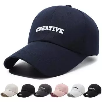 Весна-лето Длинные поля бейсболка с вышитыми буквами Мужская женская солнцезащитная кепка для рыбалки розовый