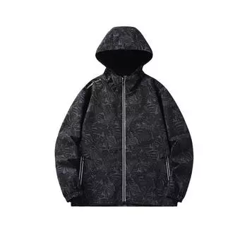 Весна/лето Камуфляжная куртка для мужчин и женщин Повседневная уличная осенняя спортивная куртка с капюшоном для защиты от солнца S синий