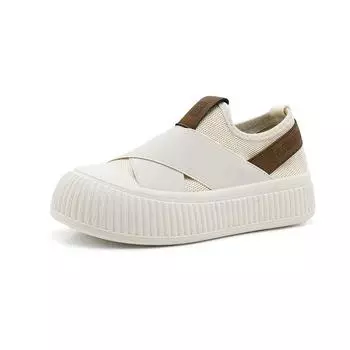 Весна Лето Новые Дизайнерские Женские Туфли Модные Повседневные Дышащие Туфли Рыбака Женские Легкие Женские Туфли Из Вулканизируемой Ткани 35