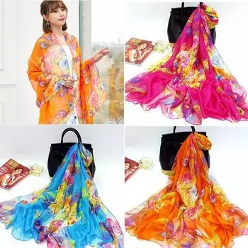 Весна/лето Новый женский шелковый шарф 200 * 130 см Имитация шелкового твила квадратный шарф Модный принт большой квадратный шарф профессиональный шарф 200*130cm