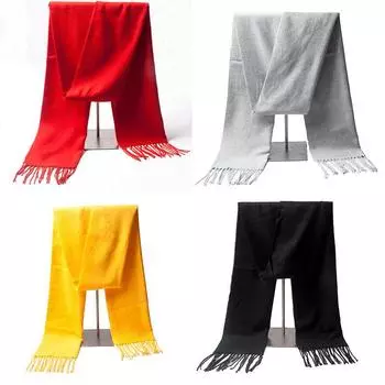 Весна/лето Новый женский шелковый шарф 32 * 190 см Имитация шелкового твила квадратный шарф Модный принтованный большой квадратный шарф Профессиональный шарф 190-32cm красный