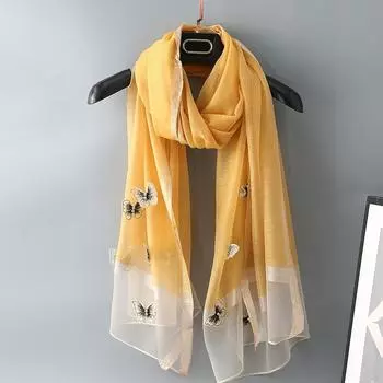 Весна/лето Новый женский шелковый шарф 70 * 190 см Имитация шелкового твила квадратный шарф Модный принт большой квадратный шарф профессиональный шарф 70*190cm