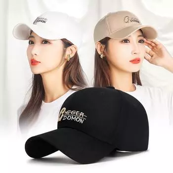 Весна, лето, осень, кепка с вышитыми буквами, женская бейсболка с козырьком, мужская шляпа с солнцезащитным козырьком, шляпа для рыбалки, кепка с козырьком чёрный