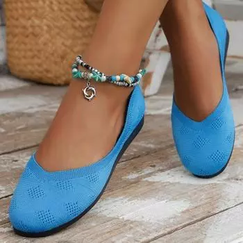 Весна/лето/осень новые европейские и американские туфли на плоской подошве с большим круглым носком, женская повседневная обувь с неглубоким носком 37 жёлтый