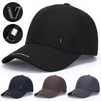 Весна-Осень, бейсбольная кепка для мужчин среднего и пожилого возраста, спортивная кепка для активного отдыха, мужская солнцезащитная шляпа, шляпа Snapback, шляпы с солнцезащитным козырьком, шляпа для рыбалки, козырек тёмно-синий