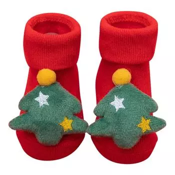 Весна Осень Хлопковые Носки Противоскользящие Рождественские Для Друга Идеальные Подарки Red Lion