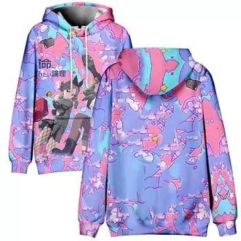 Весна Осень Мода Унисекс Повседневный GIRLS BAND CRY Печатный Толстовка Толстовка Спортивная на открытом воздухе Косплей Пуловеры Толстовка Плюс Размер Косплей Костюм XS