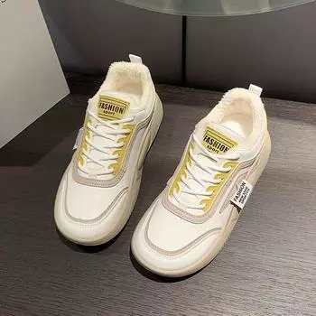 Весна/осень Модные кроссовки на среднем каблуке со шнуровкой, разноцветные женские туфли, горячая распродажа, осенние женские туфли из вулканизированной кожи 35