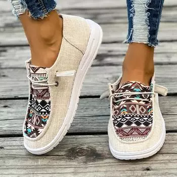 Весна Осень Модные Новые Женские Кроссовки Для Прогулок С Круглым Носком, Повседневные Удобные Кроссовки С Небольшим Носком И Толстой Подошвой, Цвета Соответствия 36 бежевый