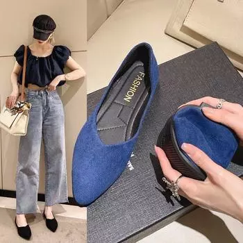 Весна/Осень Mujer Pisos, туфли на плоской подошве с острым носком, балетки на плоской подошве, обувь в стиле Харадзюку, туфли на плоской подошве, женские лоферы, женские лоферы 43