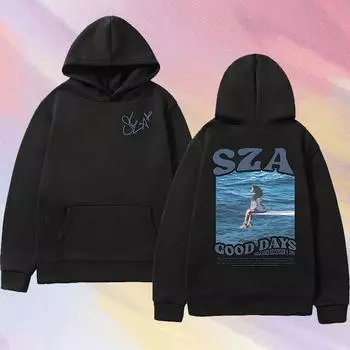 Весна Осень Мужские Толстовки Певица Sza Музыкальный Альбом Sos Принт Толстовка Женская Толстовка Хип-Хоп Унисекс Уличная Одежда Y2K Hombre S