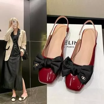 Весна/осень женские туфли с заклепками из натуральной кожи, повседневные туфли с круглым носком, разноцветные туфли без застежек, шелковые с бантом 35 бежевый