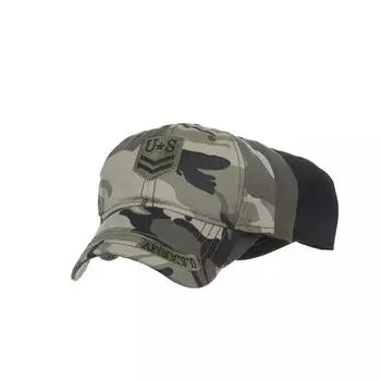 Весной и летом новая бейсболка с камуфляжной вышивкой кепка от солнца чёрный