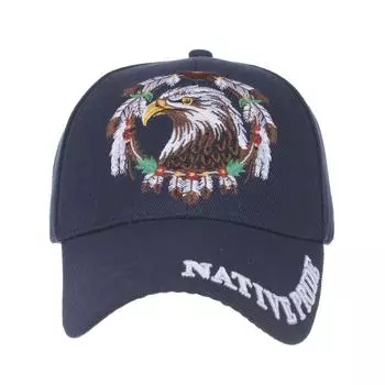 Весной и летом новая бейсболка с вышитой надписью «Орел» кепка от солнца темно-синий