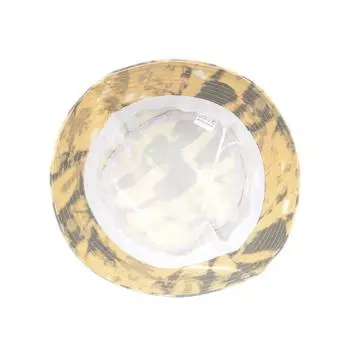 Весной и летом новая хлопковая шляпа-ведро с защитой от солнца, шляпа-тазик с большим краем, солнцезащитная шляпа с защитой от ультрафиолета F жёлтый