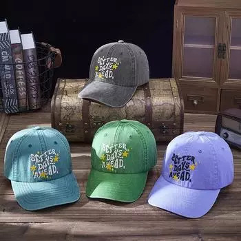 Весной и летом новые вышитые буквы, большая окружность головы, шоу-лицо, маленькая модная индивидуальная универсальная бейсболка для мужчин и женщин, студенческая кепка M56-58cm