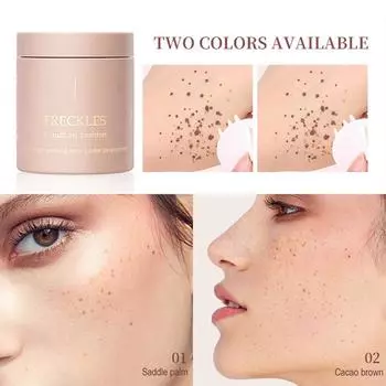 Веснушки Макияж Веснушка Ручка Подушка Искусственные веснушки Длительный Водонепроницаемый