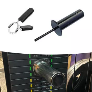 Весовой стек, с пружинным зажимом для штанги, замена тренировочного оборудования для тяжелых условий эксплуатации, погрузка 8mmx80mm