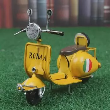 Vespa Римские каникулы 1:Модель скутера в масштабе 18 11.5cm x 5cm x 8cm