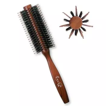 VESS в Сделано в коммерческой роликовой щетке 14 свиной щетины нейлон 47 мм VESS EXC16 [Сделано в Японии] давно известный производитель, парикмахерские ряды, щетина,