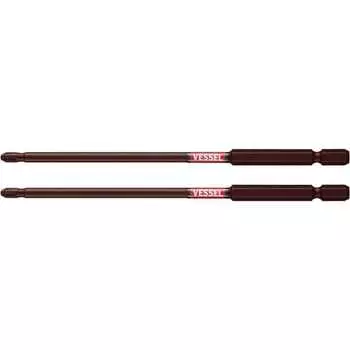 VESSEL 40V Compatible Sakisubo Stepped Bit +2 x 4.5 x 150mm Set of 2 SS162150