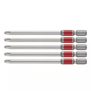 VESSEL 40V Compatible Single Head Gosai Bit +2 x 100 Set of 5 GS5P2100D