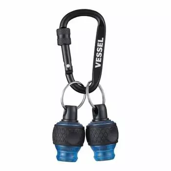 VESSEL Ball Grip Quick Catcher Galaxy Set of 2 (Blue) Bit Holder QB-22K2GBL