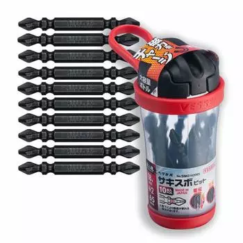 VESSEL Bit Mug Bottle Sakisbo Bit x 65H Pack of 10 SMG142065 Double-Headed +2