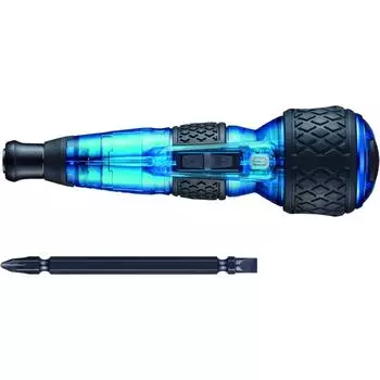 VESSEL Electric Ball Grip Driver Plus Galaxy 3-ступенчатый режим переключения Ограниченный цвет Синий 1 бит в комплекте 220USB-P1GBL Подлинный оригинал из Японии синий